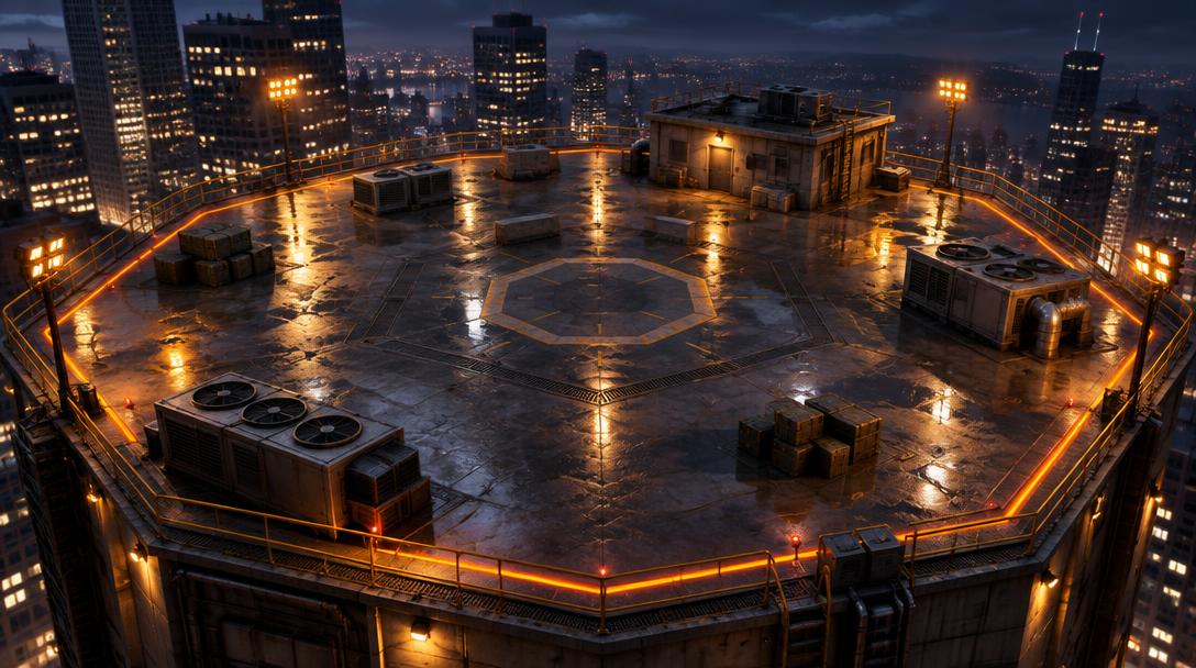 Rooftop arena preview